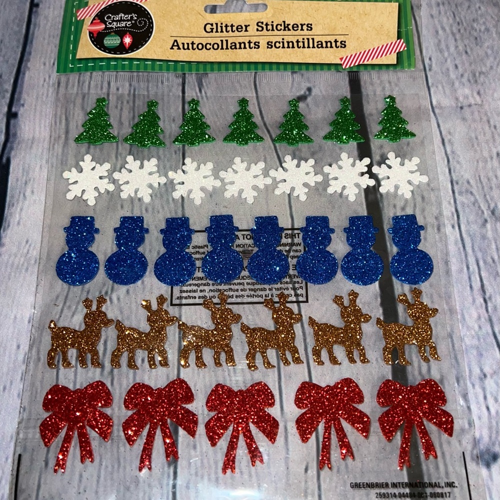 Winter Holiday Craft / Sticker Bundle - Picture 15 of 15